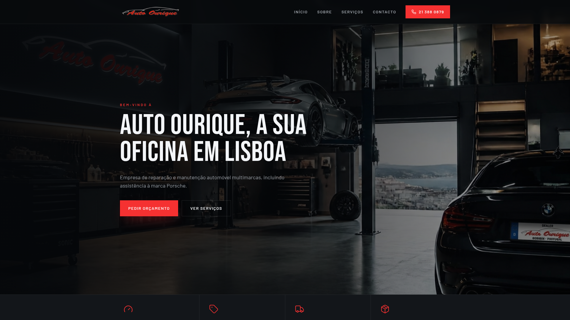 Website de Auto Ourique