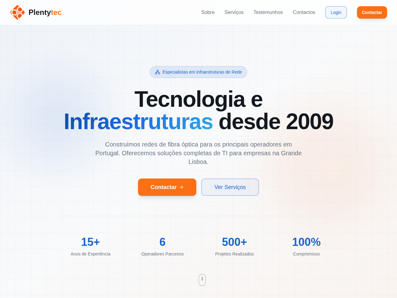 Website de Plentytec